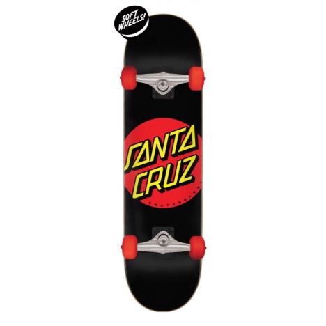 Santa Cruz Complete Classic Dot Super Micro Black 7.25 IN £89.99